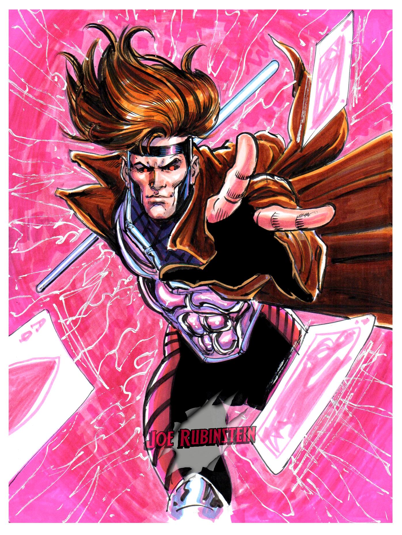 Gambit on Pink