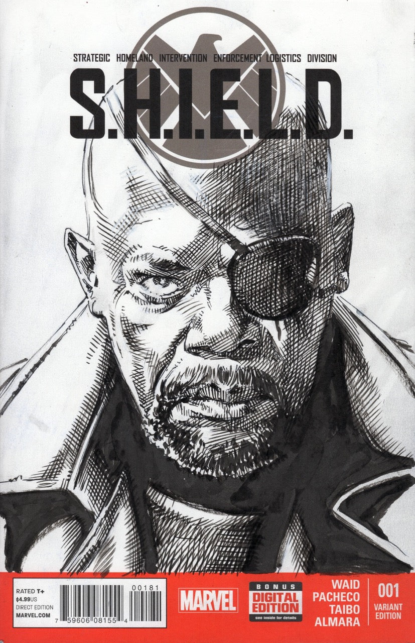 Nick Fury / Samuel L Jackson Illustration
