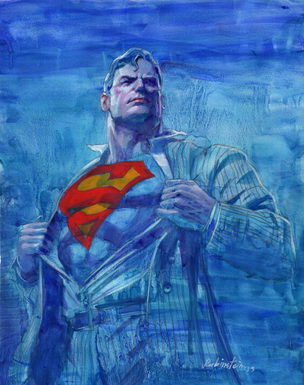 Clark Kent / Superman Painting