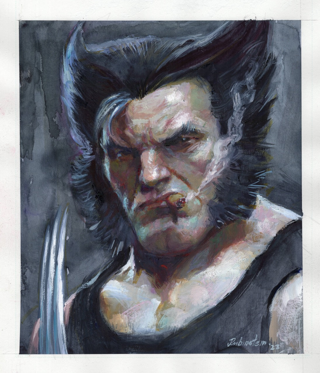 Wolverine Smoking