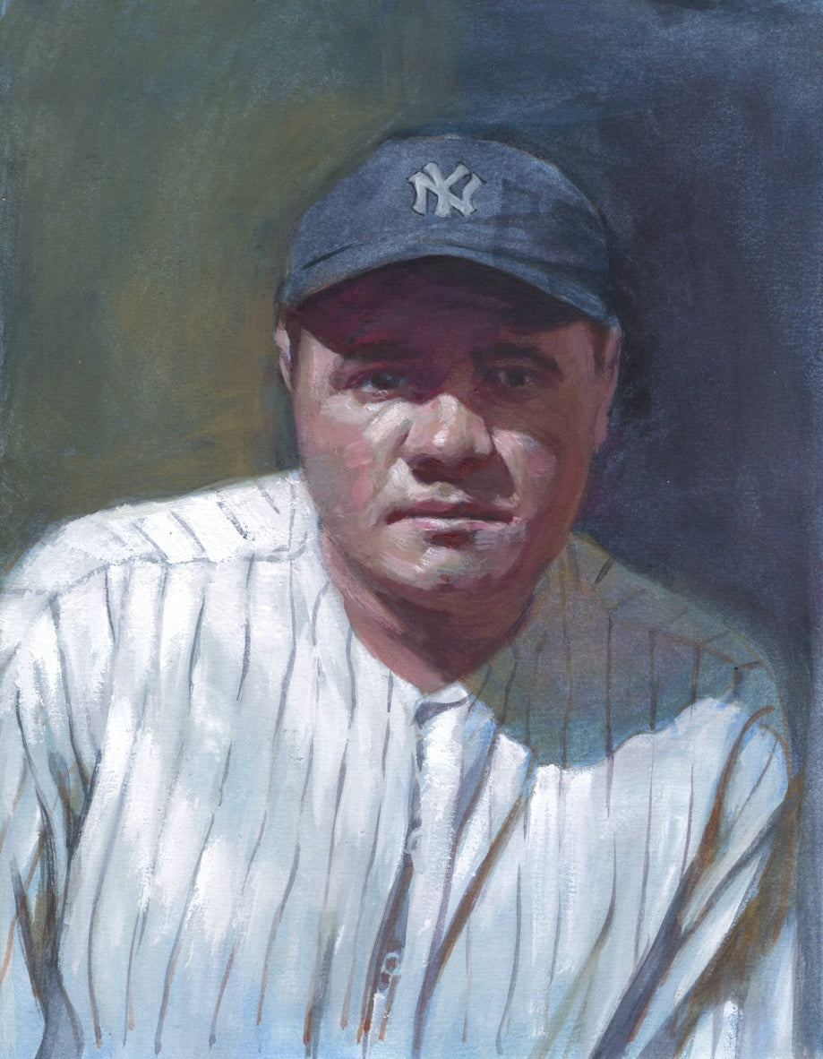 Babe Ruth Portrait