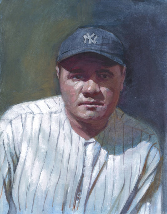 Babe Ruth Portrait