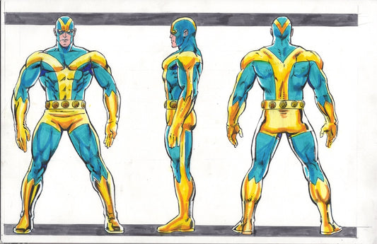 Goliath Character Sheet Illustration