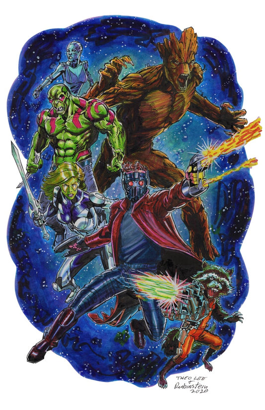 Guardians of the Galaxy Illustration