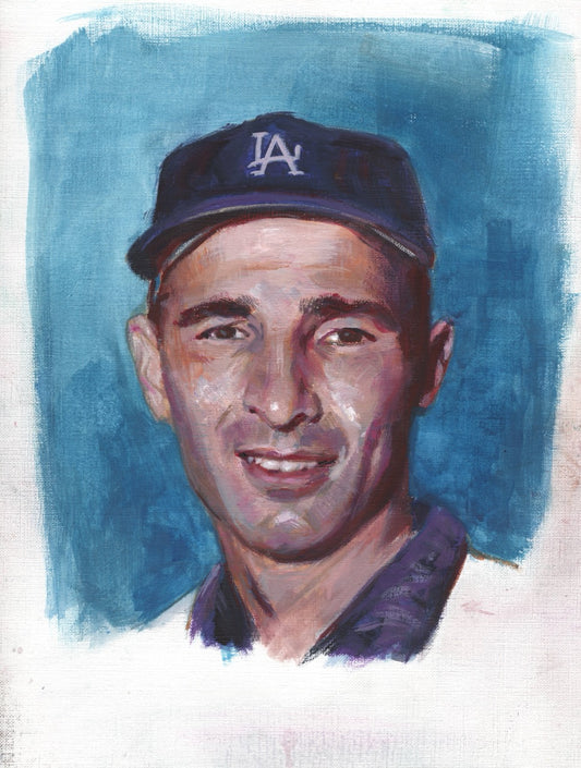 Sandy Koufax Portrait