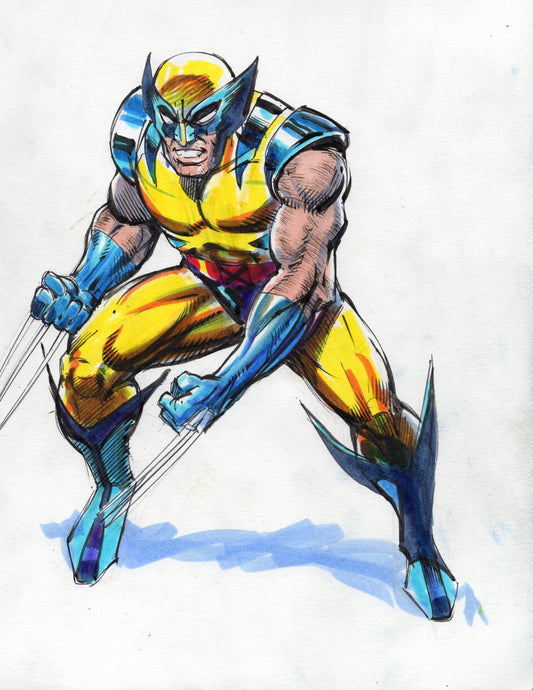 Wolverine Full Figure Illustration