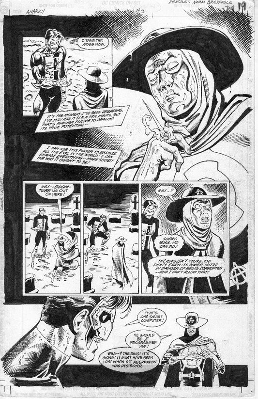 Anarky New #3 published pages