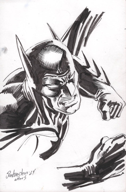 Batman Back Board Sketch