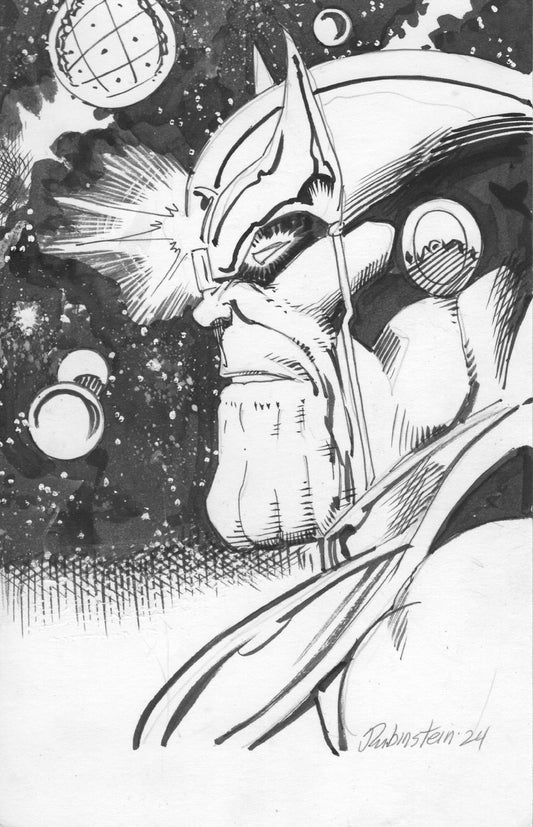 Thanos Back Board Sketch