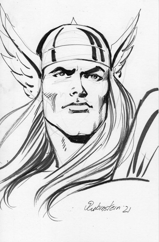 Thor Back Board Sketch