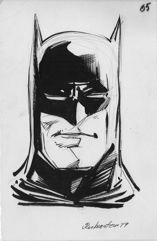Batman Back Board Sketch
