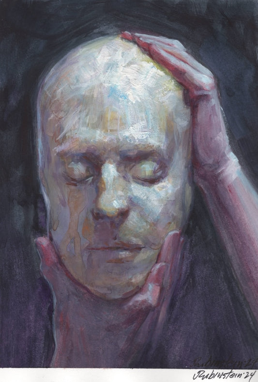 Death Mask Painting