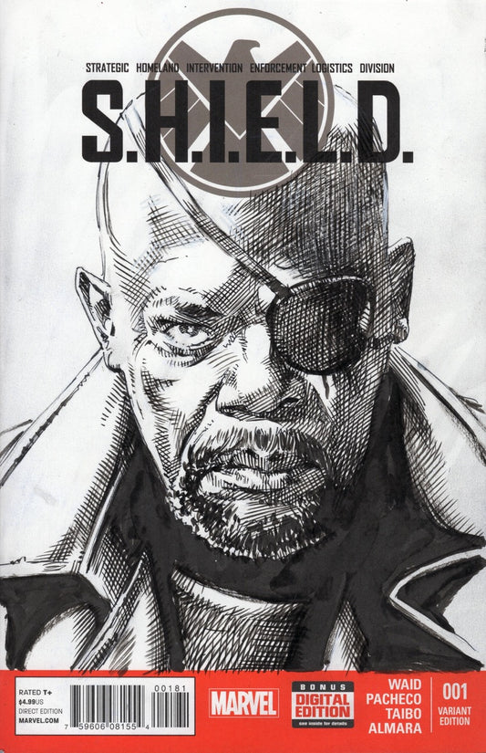 Nick Fury / Samuel L Jackson Illustration
