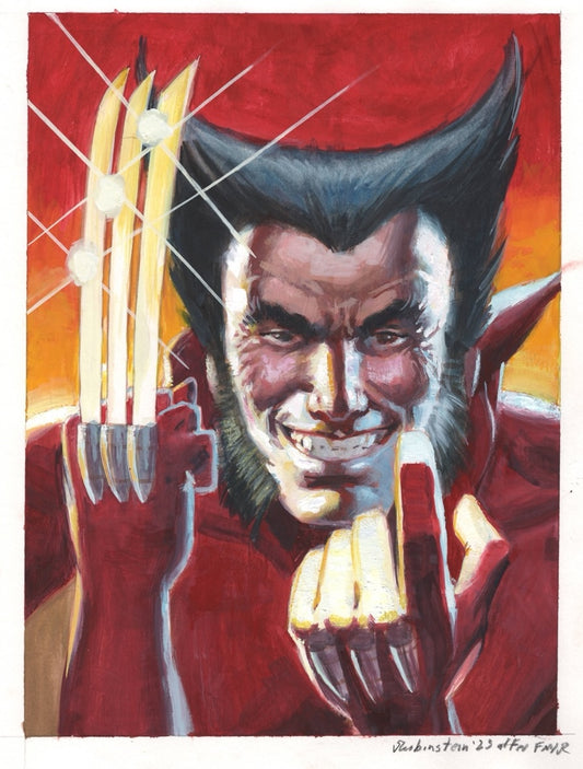 Wolverine #1 Recreation Painting